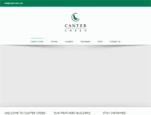 Tablet Screenshot of cantercreek.com